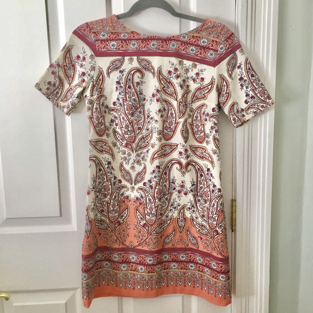 A&F paisley shift dress